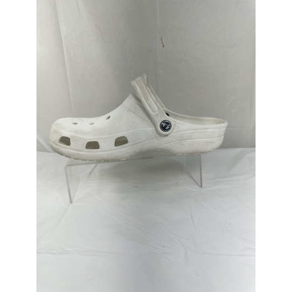Crocs Classic Clog Womens White Size 9 - Picture 6 of 16